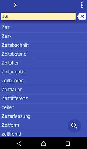 Run android online APK German Hindi dictionary from MyAndroid or emulate German Hindi dictionary using MyAndroid