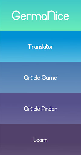 Run android online APK Germanice : Learn German The Nice Way from MyAndroid or emulate Germanice : Learn German The Nice Way using MyAndroid