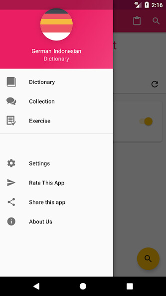 Emulate Android APK German Indonesian Dictionary Emulate Android APK German Indonesian Dictionary