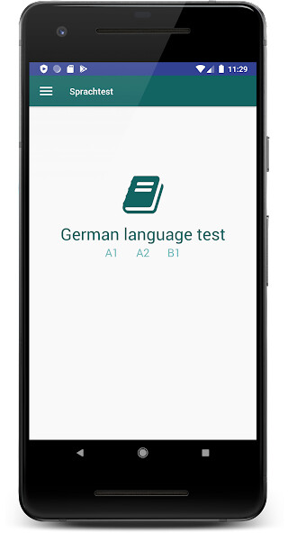 Run android online APK German language test A1, A2, B1 from MyAndroid or emulate German language test A1, A2, B1 using MyAndroid
