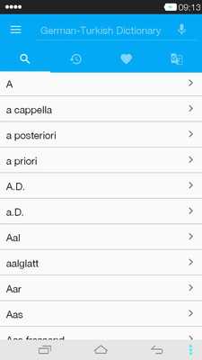 Emulate Android APK German<->Turkish Dictionary Emulate Android APK German<->Turkish Dictionary