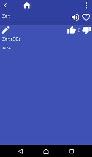 Emulate Android APK German Sesotho Dictionary