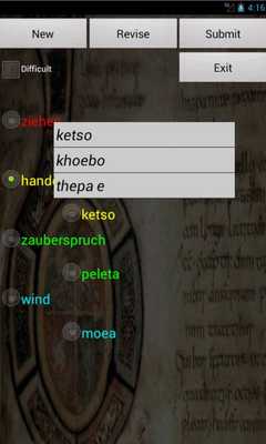 Emulate Android APK German Sesotho Dictionary