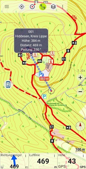 Run android online APK German Topo Maps from MyAndroid or emulate German Topo Maps using MyAndroid