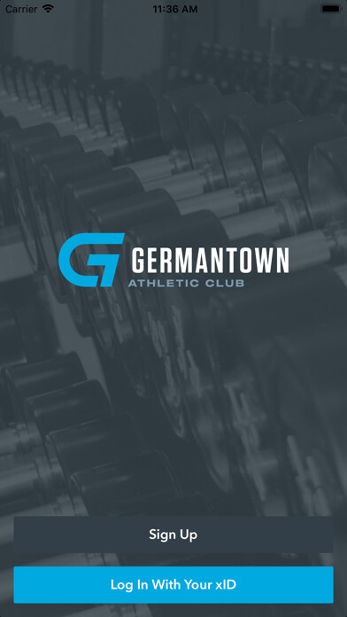 Emulate iPhone app Germantown Athletic Club using MyAndroid Emulate iPhone app Germantown Athletic Club using MyAndroid