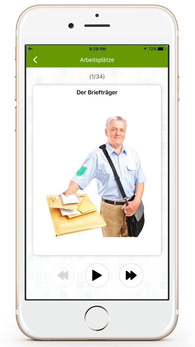 Emulate iPhone app Germany Flashcard for Learning using MyAndroid Emulate iPhone app Germany Flashcard for Learning using MyAndroid