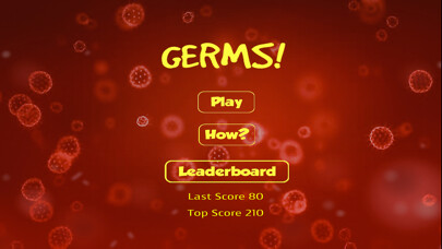 Emulate iPhone app Germs! using MyAndroid