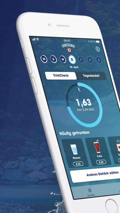 Emulate iPhone app Gerolsteiner TrinkCheck using MyAndroid Emulate iPhone app Gerolsteiner TrinkCheck using MyAndroid