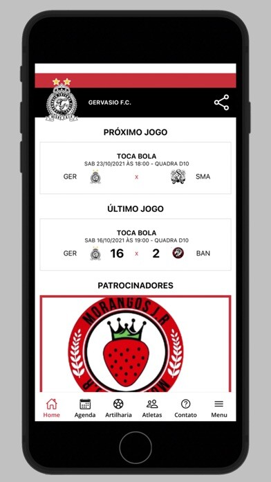 Emulate iPhone app Gervasio F.C. using MyAndroid Emulate iPhone app Gervasio F.C. using MyAndroid