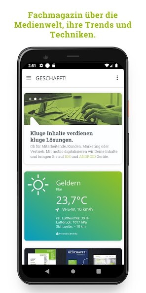 Run android online APK GESCHAFFT! from MyAndroid or emulate GESCHAFFT! using MyAndroid