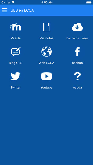 Emulate iPhone app GES en ECCA using MyAndroid