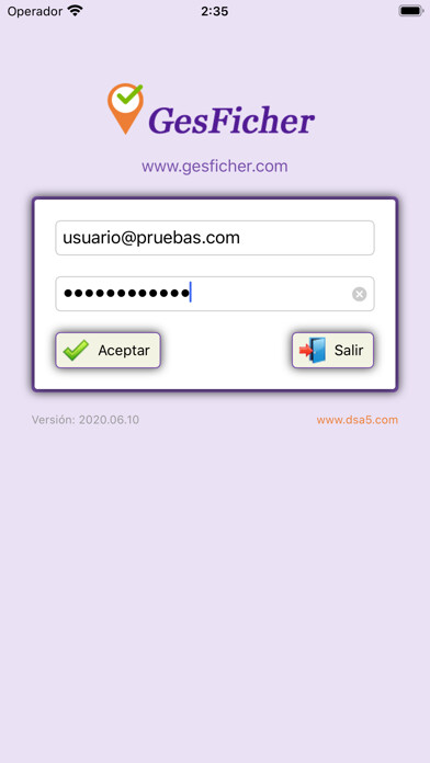 Emulate iPhone app GesFicher using MyAndroid Emulate iPhone app GesFicher using MyAndroid