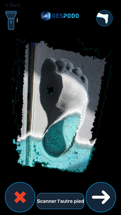 Emulate iPhone app Gespodo Footscan 3D using MyAndroid Emulate iPhone app Gespodo Footscan 3D using MyAndroid