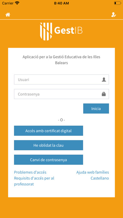 Emulate iPhone app GestIB using MyAndroid Emulate iPhone app GestIB using MyAndroid
