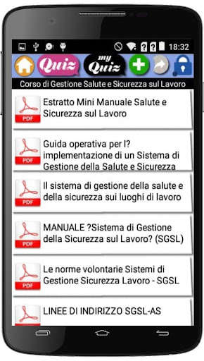 Run android online APK Gestione Salute e Sicurezza sul Lavoro from MyAndroid or emulate Gestione Salute e Sicurezza sul Lavoro using MyAndroid