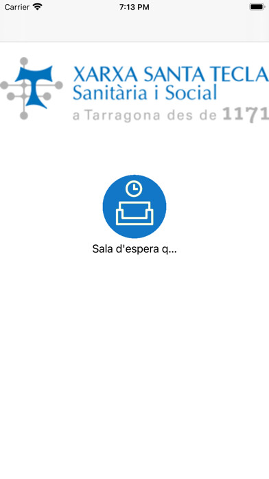 Emulate iPhone app Gesti Pacient rea Quirrgica using MyAndroid