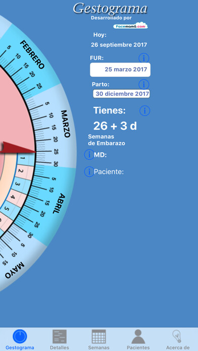 Emulate iPhone app Gestograma para Médicos using MyAndroid Emulate iPhone app Gestograma para Médicos using MyAndroid
