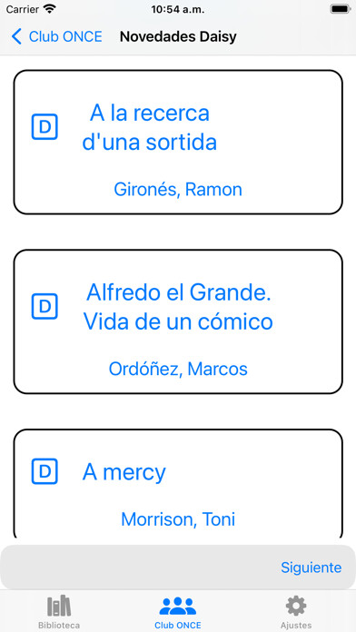 Emulate iPhone app Gestor ONCE libros digitales using MyAndroid Emulate iPhone app Gestor ONCE libros digitales using MyAndroid