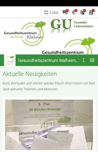 Run android online APK Gesundheitszentrum Walheim from MyAndroid or emulate Gesundheitszentrum Walheim using MyAndroid