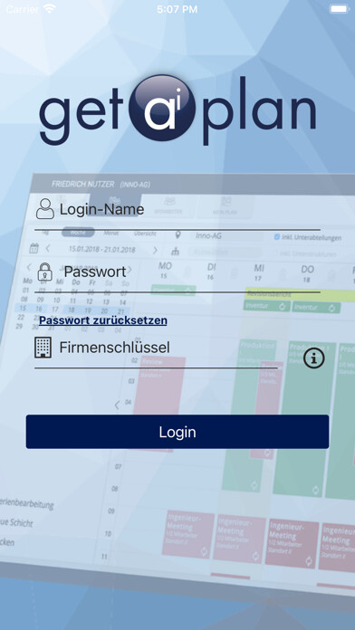 Emulate iPhone app getaiplan using MyAndroid