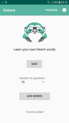 Run android online APK Getana - Learn your french words from MyAndroid or emulate Getana - Learn your french words using MyAndroid