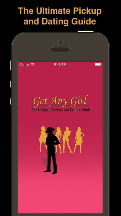 Emulate iPhone app Get Any Girl: The Ultimate Pickup and Dating Guide using MyAndroid