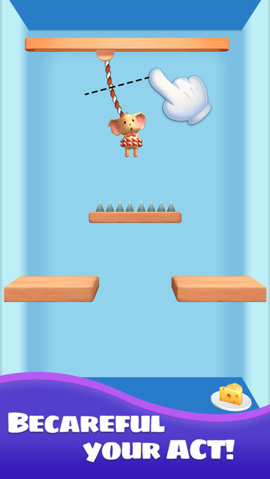 Emulate iPhone app Get Cheese - Cut Rope using MyAndroid Emulate iPhone app Get Cheese - Cut Rope using MyAndroid