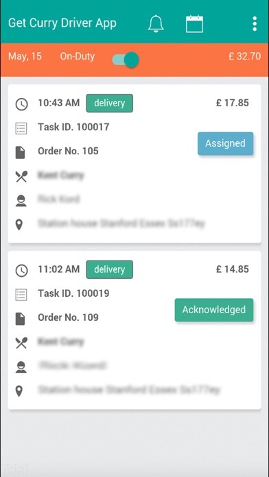 Emulate iPhone app Get Curry Drivers App using MyAndroid Emulate iPhone app Get Curry Drivers App using MyAndroid