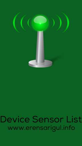 Run android online APK Get Device Sensor List from MyAndroid or emulate Get Device Sensor List using MyAndroid