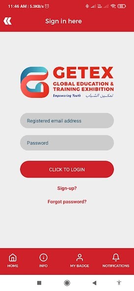 Run android online APK GETEX from MyAndroid or emulate GETEX using MyAndroid