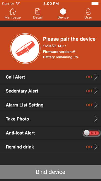 Emulate iPhone app GetFit2.0 using MyAndroid
