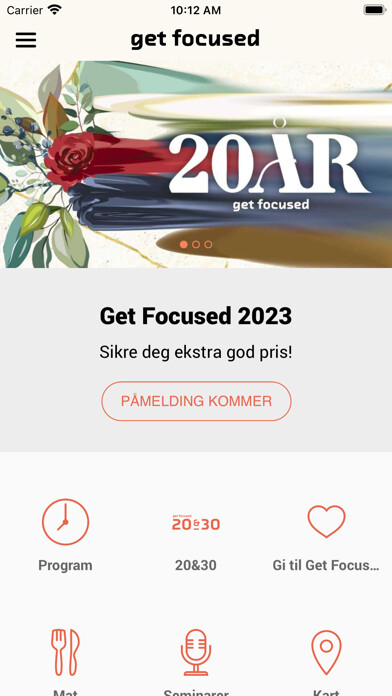 Emulate iPhone app Get Focused Deltakerguide using MyAndroid Emulate iPhone app Get Focused Deltakerguide using MyAndroid