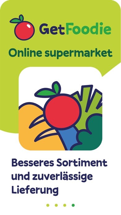 Emulate iPhone app GetFoodie: Supermarkt Online using MyAndroid