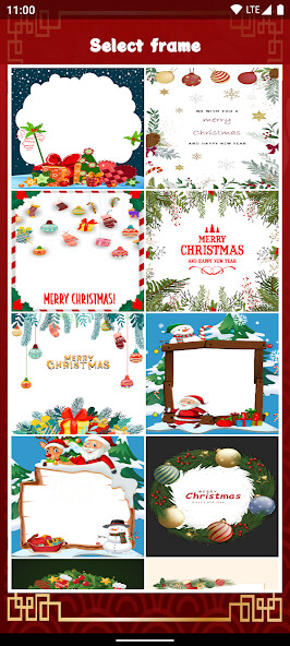 Run android online APK GetFrame: Christmas  Newyear from MyAndroid or emulate GetFrame: Christmas  Newyear using MyAndroid