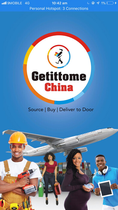Emulate iPhone app Getittome China using MyAndroid