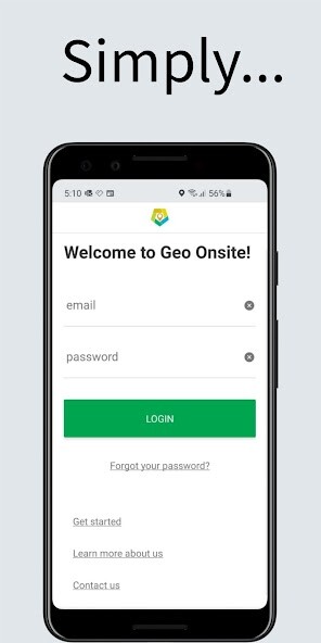 Run android online APK GET Onsite from MyAndroid or emulate GET Onsite using MyAndroid