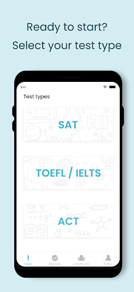 Run android online APK Get ready for TOEFL, ACT  SAT from MyAndroid or emulate Get ready for TOEFL, ACT  SAT using MyAndroid