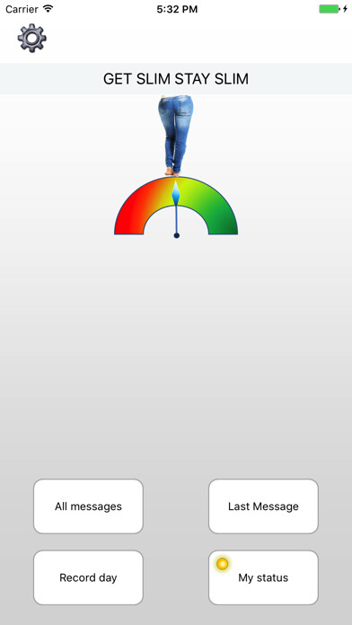Emulate iPhone app GET SLIM STAY SLIM lite using MyAndroid