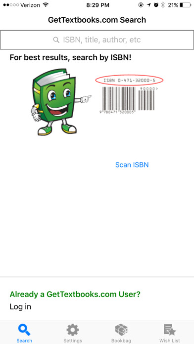 Emulate iPhone app GetTextbooks.com using MyAndroid Emulate iPhone app GetTextbooks.com using MyAndroid