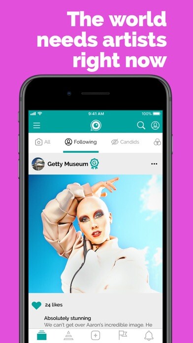 Emulate iPhone app Getty Unshuttered using MyAndroid Emulate iPhone app Getty Unshuttered using MyAndroid