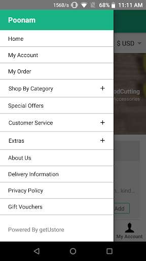 Run android online APK getUstore - Demo Store from MyAndroid or emulate getUstore - Demo Store using MyAndroid