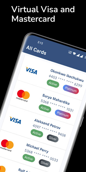 Run android online APK Get Virtual Card Instantly from MyAndroid or emulate Get Virtual Card Instantly using MyAndroid