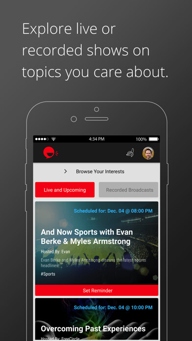 Emulate iPhone app GetVokl using MyAndroid