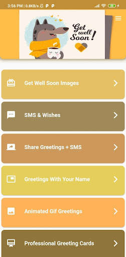 Run android online APK Get Well Soon Images Messages GIF Greetings from MyAndroid or emulate Get Well Soon Images Messages GIF Greetings using MyAndroid