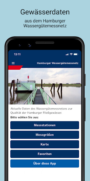 Run android online APK Gewässerdaten Hamburg from MyAndroid or emulate Gewässerdaten Hamburg using MyAndroid