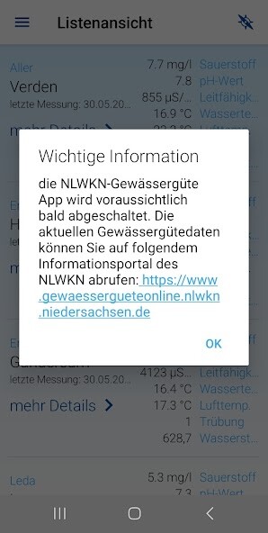 Run android online APK Gewässergüte Niedersachsen from MyAndroid or emulate Gewässergüte Niedersachsen using MyAndroid Run android online APK Gewässergüte Niedersachsen from MyAndroid or emulate Gewässergüte Niedersachsen using MyAndroid