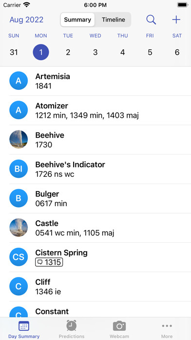 Emulate iPhone app GeyserTimes using MyAndroid