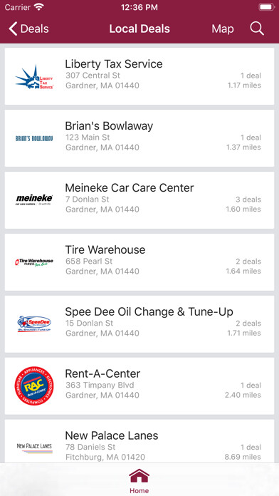 Emulate iPhone app GFA FCU BOLT Member Benefits using MyAndroid