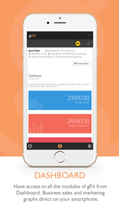 Emulate iPhone app gFit - Club and Gym Management Software using MyAndroid Emulate iPhone app gFit - Club and Gym Management Software using MyAndroid