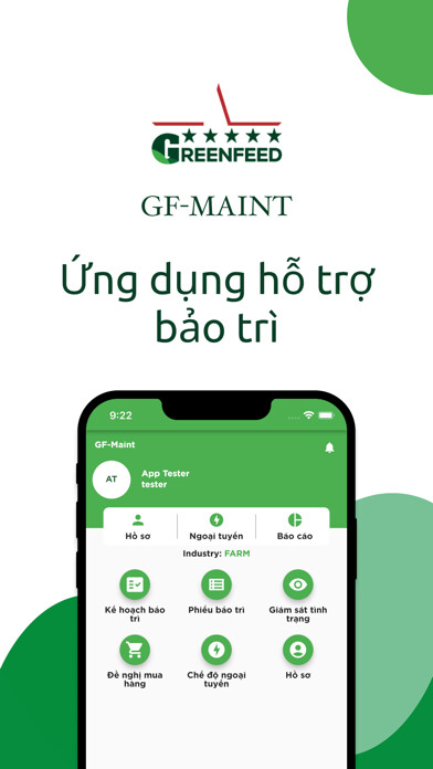 Emulate iPhone app GF-MAINT using MyAndroid